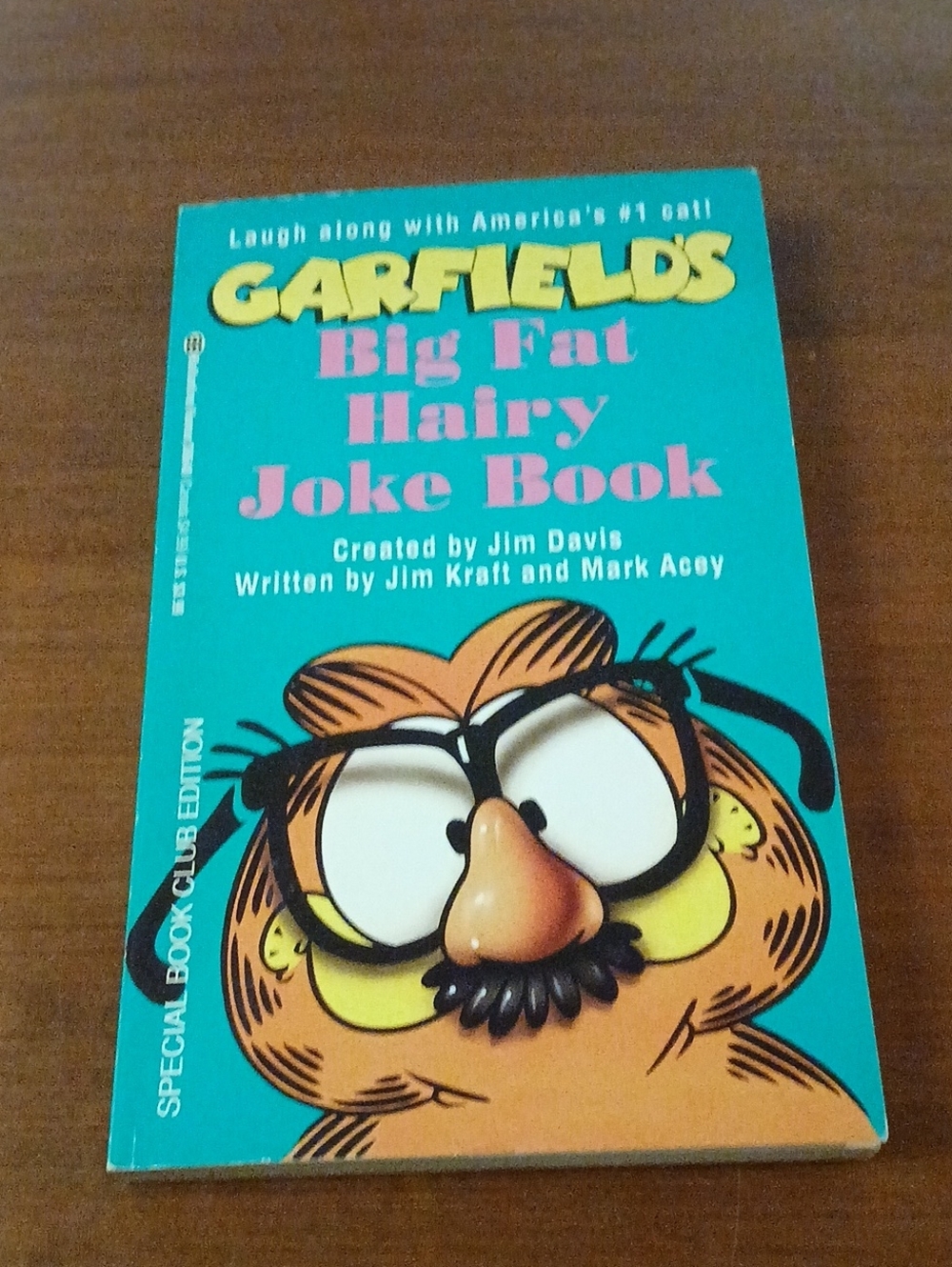 Vintage Garfields's Big Fat Hairy Joke Book - Jim Davis 1994 Great Shape